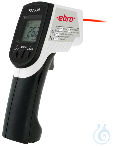 TFI 550, Infrared thermometer with thermocouple
