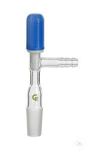 Adapter, cone size 29/32 to hose connection 9 mm, right-angled tube,
