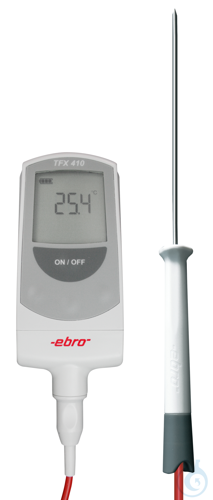 TFX 410-1 & TPX 400, Therm.+ pointed probe (NL:120mm, Ø3mm), cable 0.6m