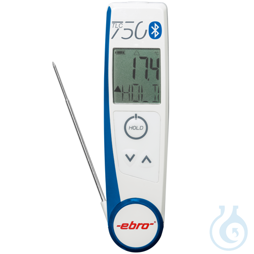 TLC 750 BT, dubbele radiothermometer met Bluetooth