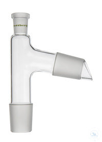 Distilling adapter, 2x cone size 29/32, 1x socket size 14,5/23