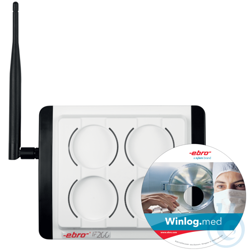 SI 2110, IF 200 & Winlog.med. Interface to communicate with data loggers