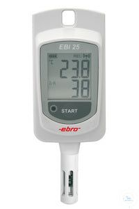EBI 25-TH, Temperature and Humidity Logger with external probe for wireless data