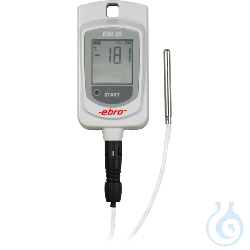 EBI 25-TX, Temperature Logger with external probe for wireless data transmission