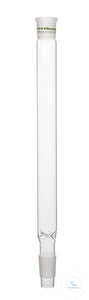 Distilling column type Hempel, cone size 14,5/23, socket size 14,5/23,