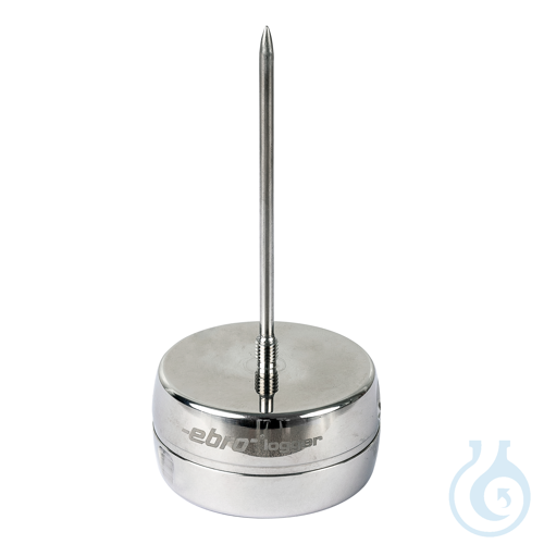 EBI 12-T231, Temperature data logger, 1-channel, axial, rigid, pointed, 3/75mm.