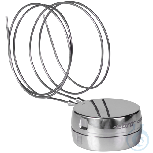 EBI 12-T421, Temperature data logger, 2-channel, radial, bendable, 500 mm.