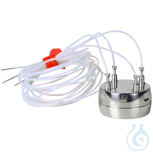EBI 12-T671, Temperature data logger, 4-channels, flexible wired probes 1200 mm.