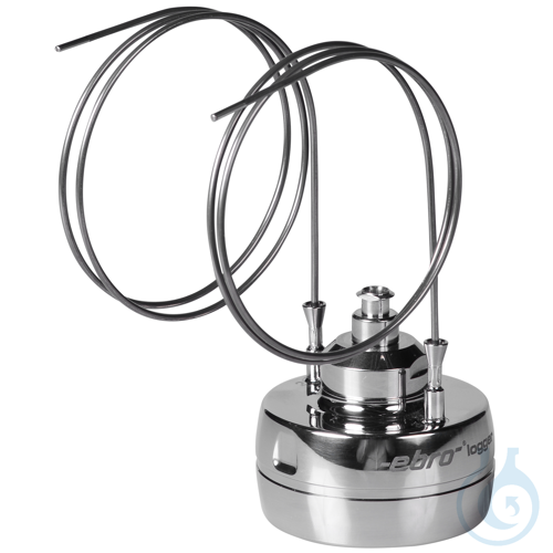 EBI 12-TP322, Pressure/Temp. Logger, axial, bendable Metal probes, Luerlock