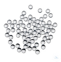 Glass beads, Ø 3 mm, solid, Soda-lime glass