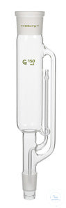 Extractor Soxhlet type, 150 ml, socket size 45/40, cone size 29/32