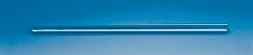 Stirring rod, AR-Glas, 250 mm x 8 mm fused closely at both ends