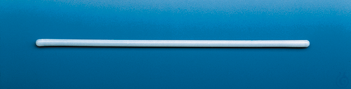 Stirring rod, PTFE, 400 mm x 6 mm, with steel core
