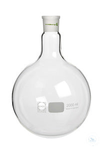 Rotary evaporator flask, 4000 ml, socket size 29/32, round, centered