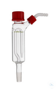 Bubble counter, modified, cone size 14,5/23