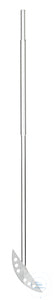KPG-stirrer shaft, KPG-part Ø 10 mm, l=370 mm, with PTFE-sickle blade