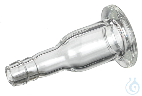 Connection, flange DN 16 to hose connection Ø 12 mm, single