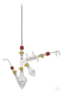 Short distillations apparatus for micro quantities, with cold finger