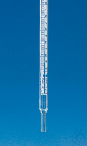 Spare burette length for compact burette, 50 ml, BLAUBRAND, Boro 3.3®