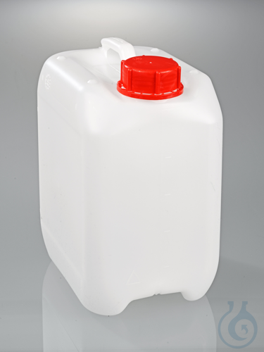 Jerrycan, HDPE transparent, UN, DIN50, 5 l, w/ cap