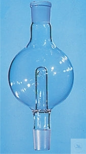 Rotary evaporator safety trap