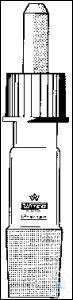 Stirrer guide, with polypropylene insert
