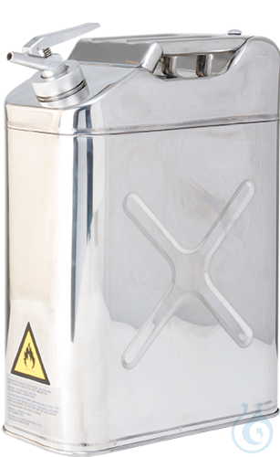 Safety canister st.steel 1.4404 pol. V=20 L, 175x380x495