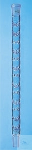 Fractionating columns acc. to Vigreux