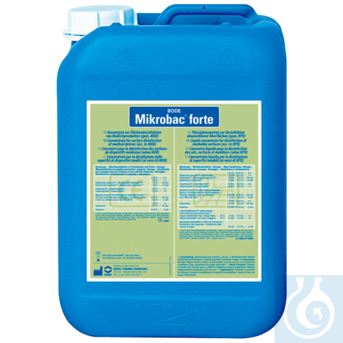 Bode Desinfektionsreiniger Mikrobac forte, Kanister 5 l
