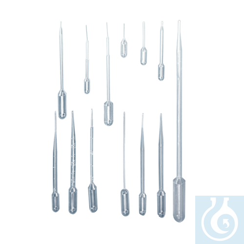 neoChoice Pasteurpipetten 0,9 ml, ungraduiert, 87 mm lang, 500 St./Pack