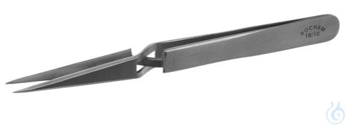 Precision forceps 18/10 steel extra, sharp, L=120mm