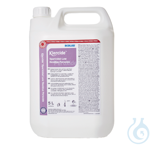 Ecolab Sterile Klercide™ Sporicidal Low Residue Peroxide, Biozid
