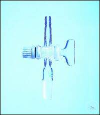 Suction tube, with ST-stopcock, straig