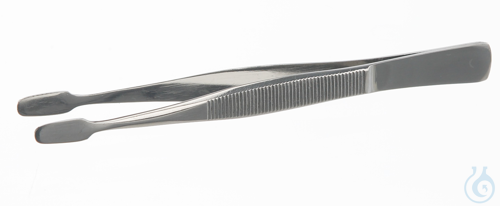 Forceps f. cover glass, 18/10 steel, L=105mm