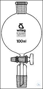 Dropping funnel round bottom 250ml ungraduated
