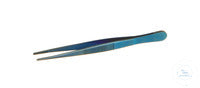 Forceps, titanium, blunt, L=115mm
