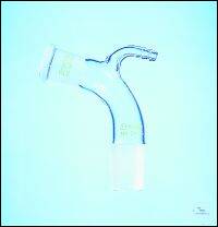 Receiver adapters, bent, w. vacuum conne