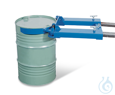 drum lift as an attachment tool for lift trucks made of steel, FK (for 1 barrel)