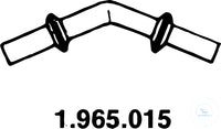 Connection tube, 120° bent, 2 FA 10