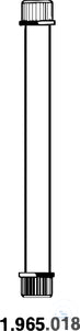 Reaction tube, 2 GL 25/10