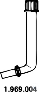Adapter, bent 105° 1 GL 18/10 1 FA 10
