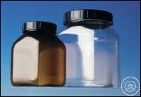 Screw closure, PP black, f. Wide neck container/jars cap size o.d. Ø 50