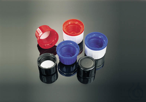 Tamper evident closure, PP red, f. 1500-4000 ml wide neck bottle