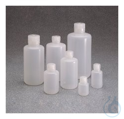 Nalgene&trade; Narrow-Mouth LDPE Bottles with Closure