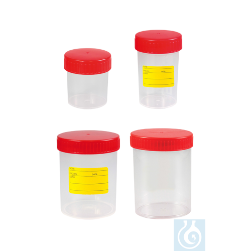 neoChoice Mehrzweckbecher mit Schraubdeckel, 30 ml, PP, steril
