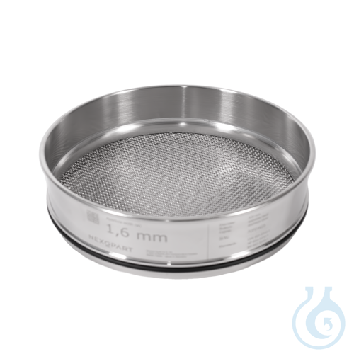 NEXOPART Test Sieve with stainless steel frame 250x55 mm- with stainless steel