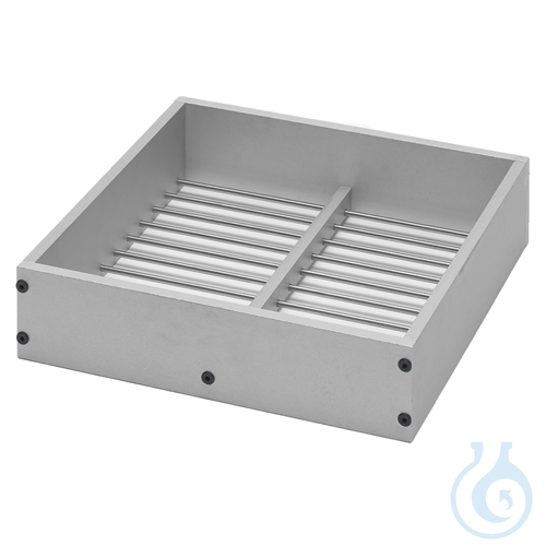NEXOPARTGrid sieve with aluminium frame 300x300x75 mm, with cylindric bars