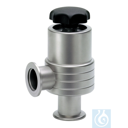 VE angle valve, KF25, stainless