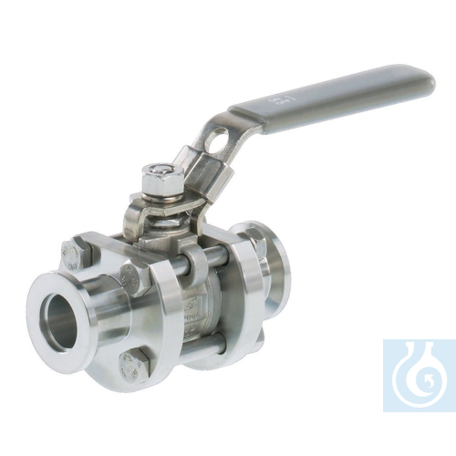 Ball valve VKE 16, KF16, stainless