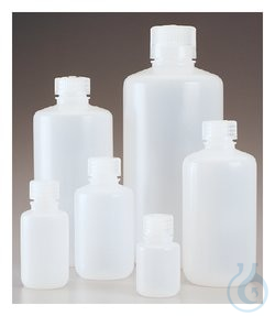 Nalgene&trade; Narrow-Mouth PPCO Economy Bottles with Closure